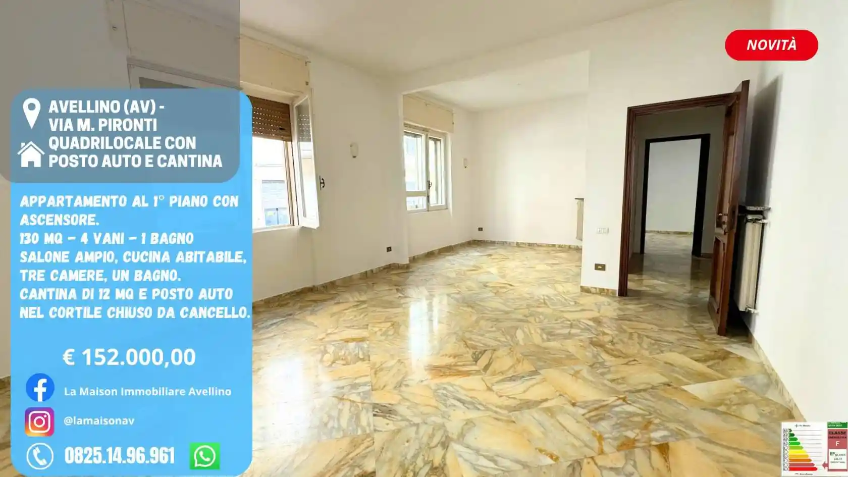 Appartamento in vendita a Avellino