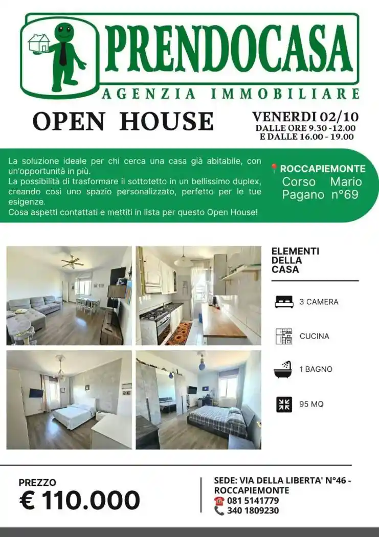 Appartamento in vendita a Roccapiemonte