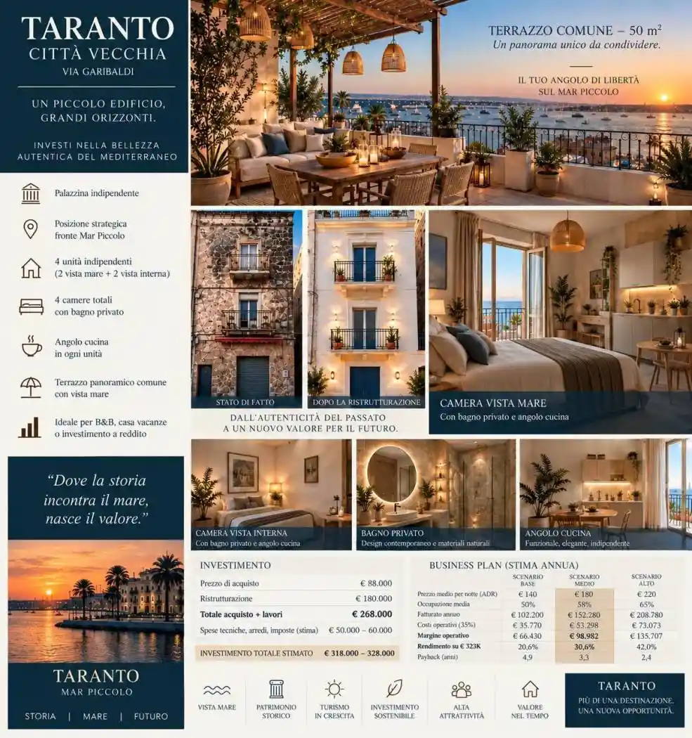 Appartamento in vendita a Taranto