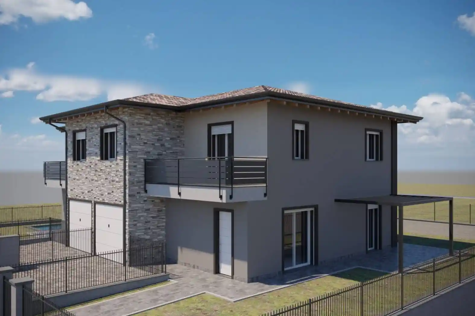 Villetta a schiera in vendita a Castelvetro di Modena