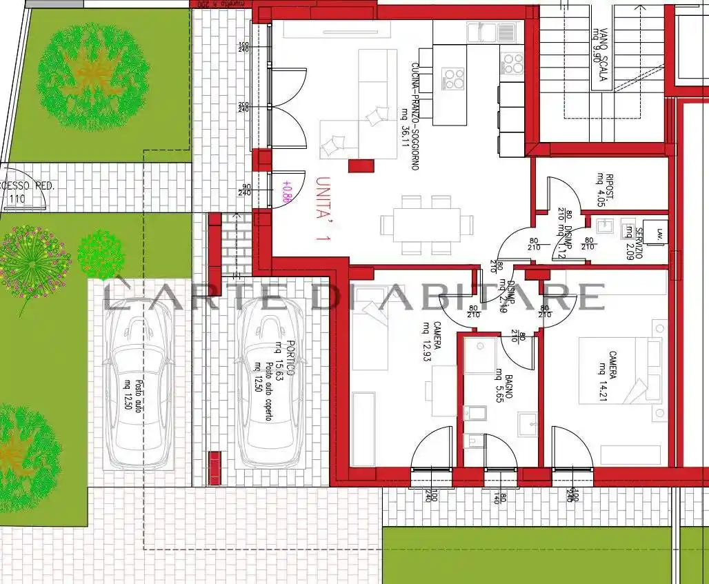 Appartamento in vendita a Casalserugo