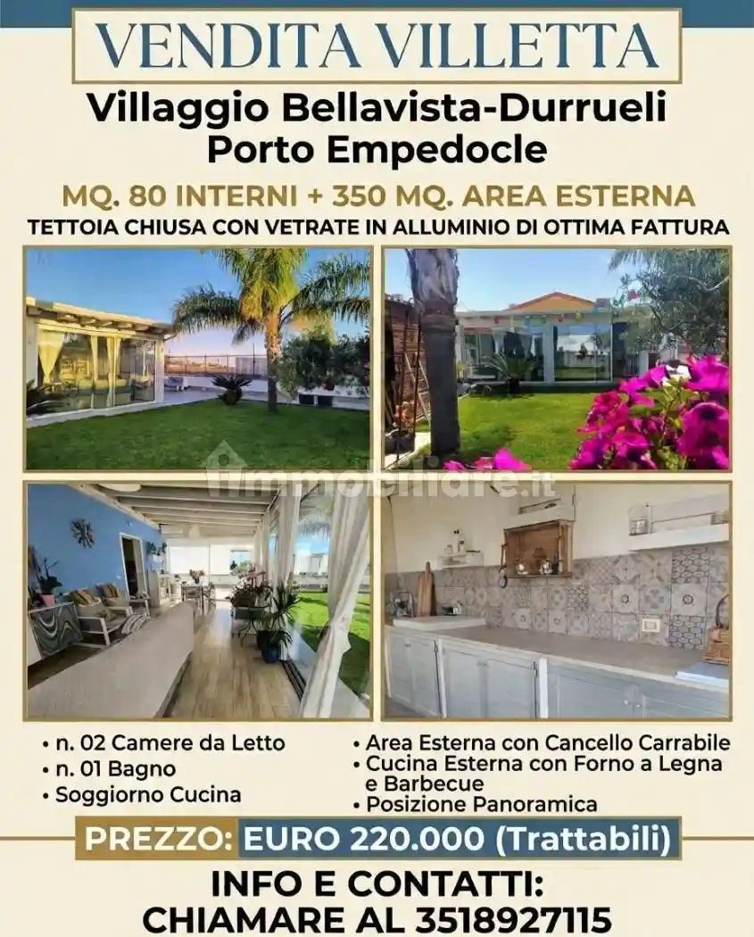 Villetta a schiera in vendita a Porto Empedocle