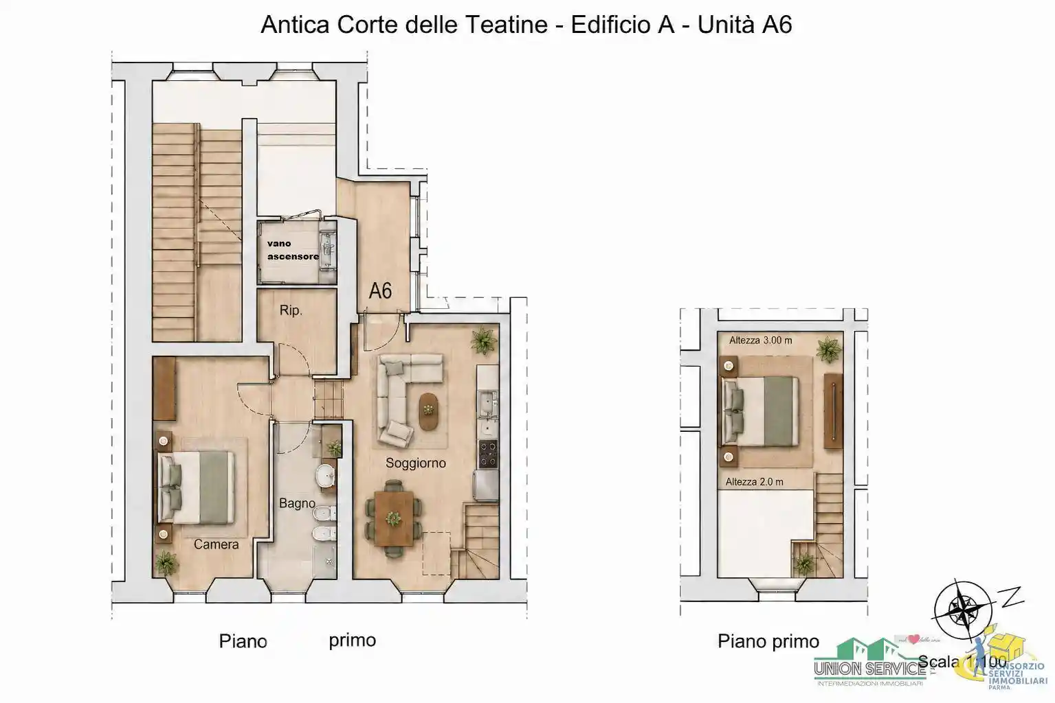 Appartamento in vendita a Collecchio