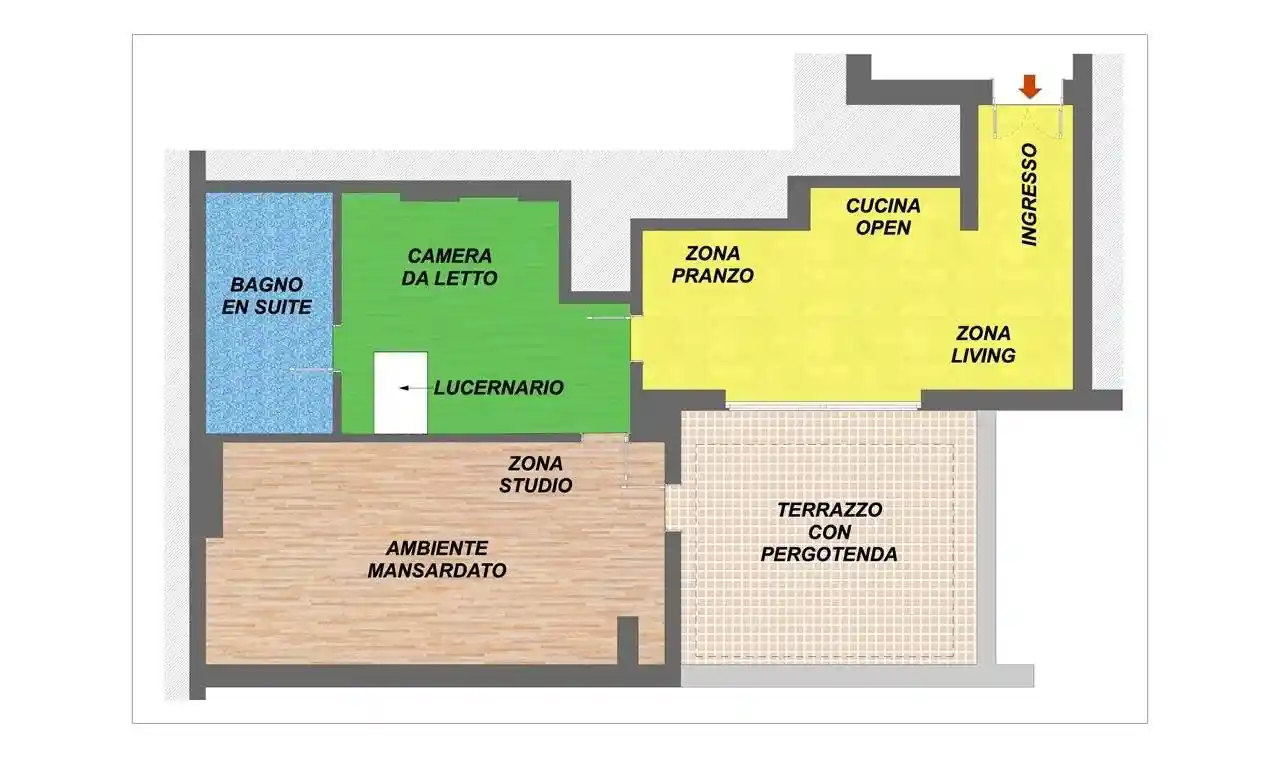 Appartamento in vendita a Roma