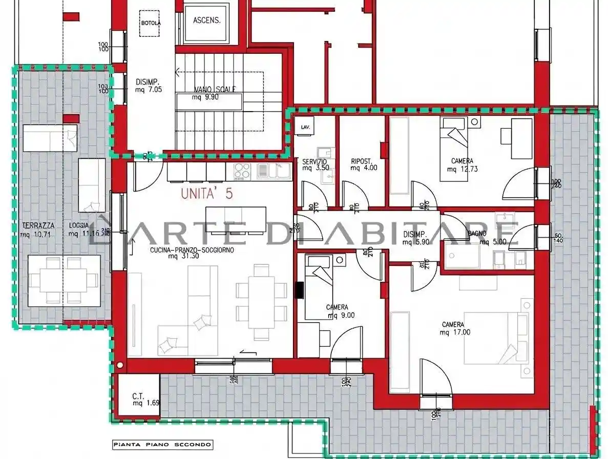 Appartamento in vendita a Casalserugo