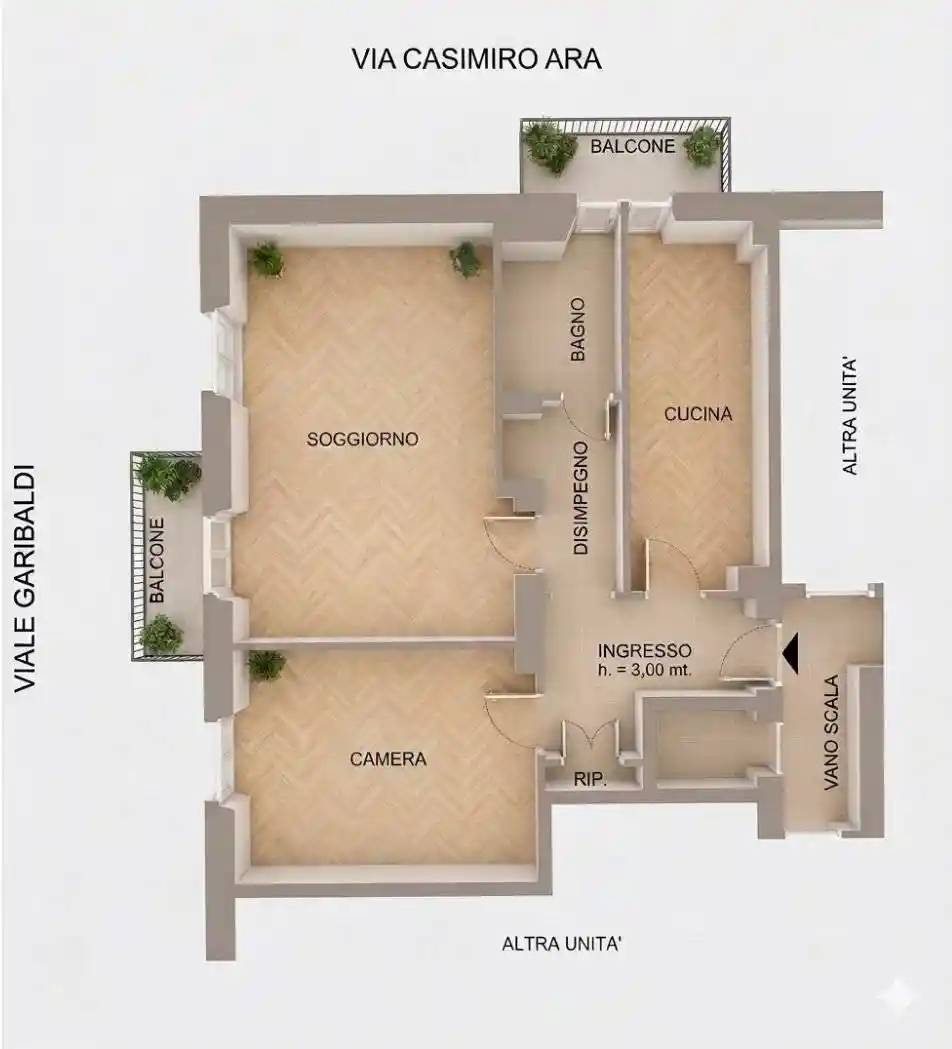 Appartamento in affitto a Vercelli
