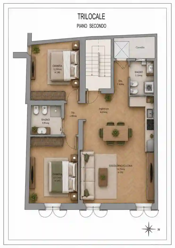 Appartamento - foto 3