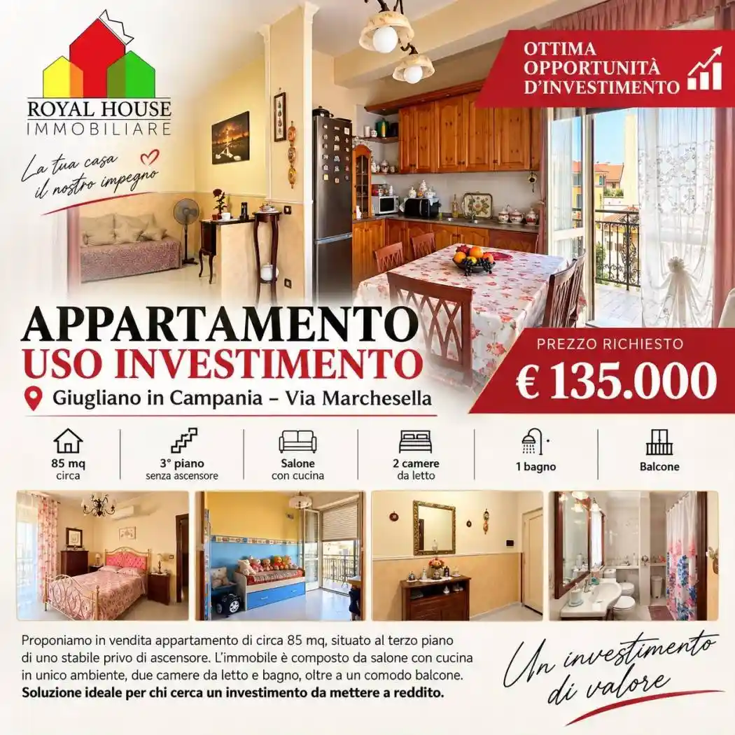 Appartamento in vendita a Giugliano in Campania
