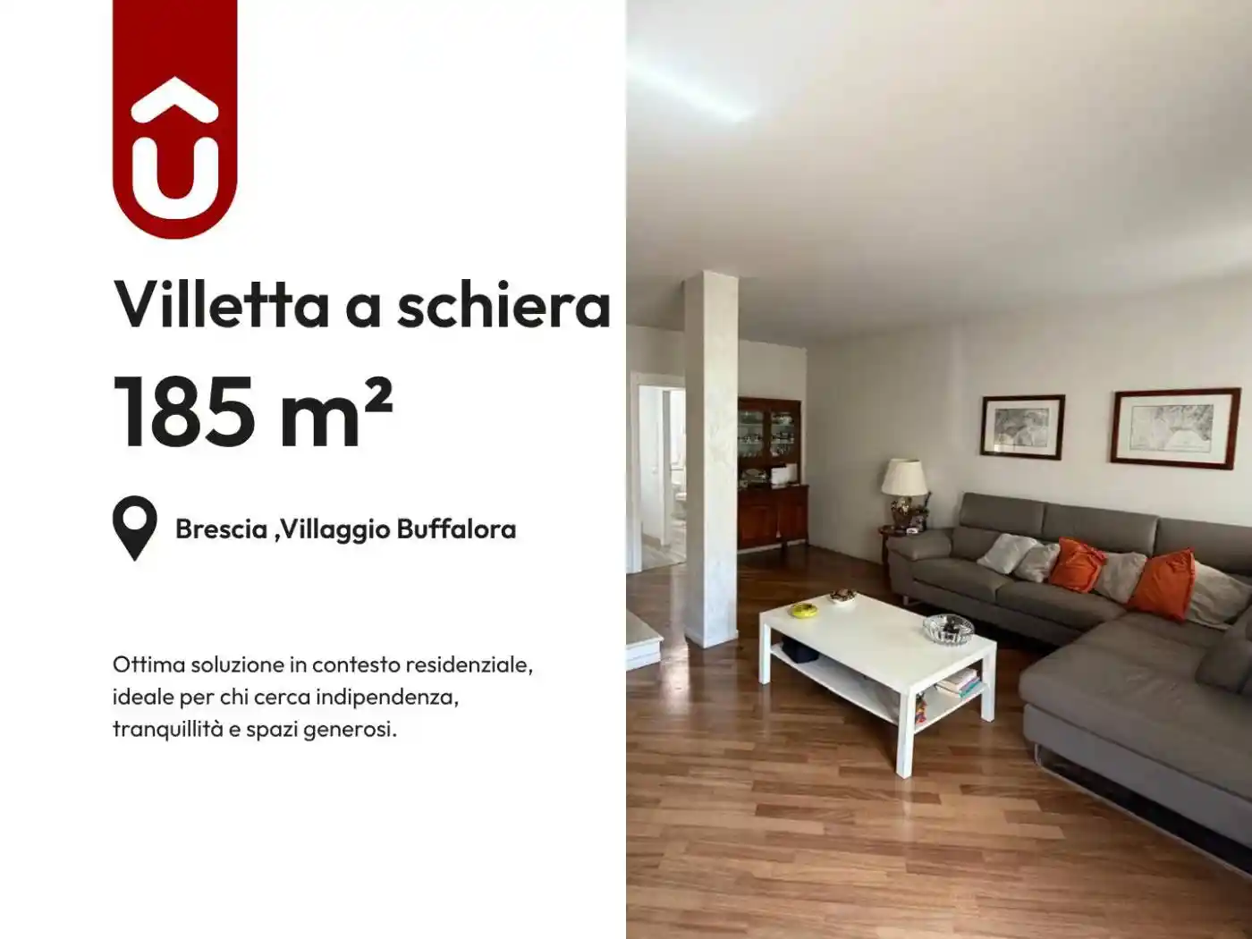 Villetta a schiera in vendita a Brescia