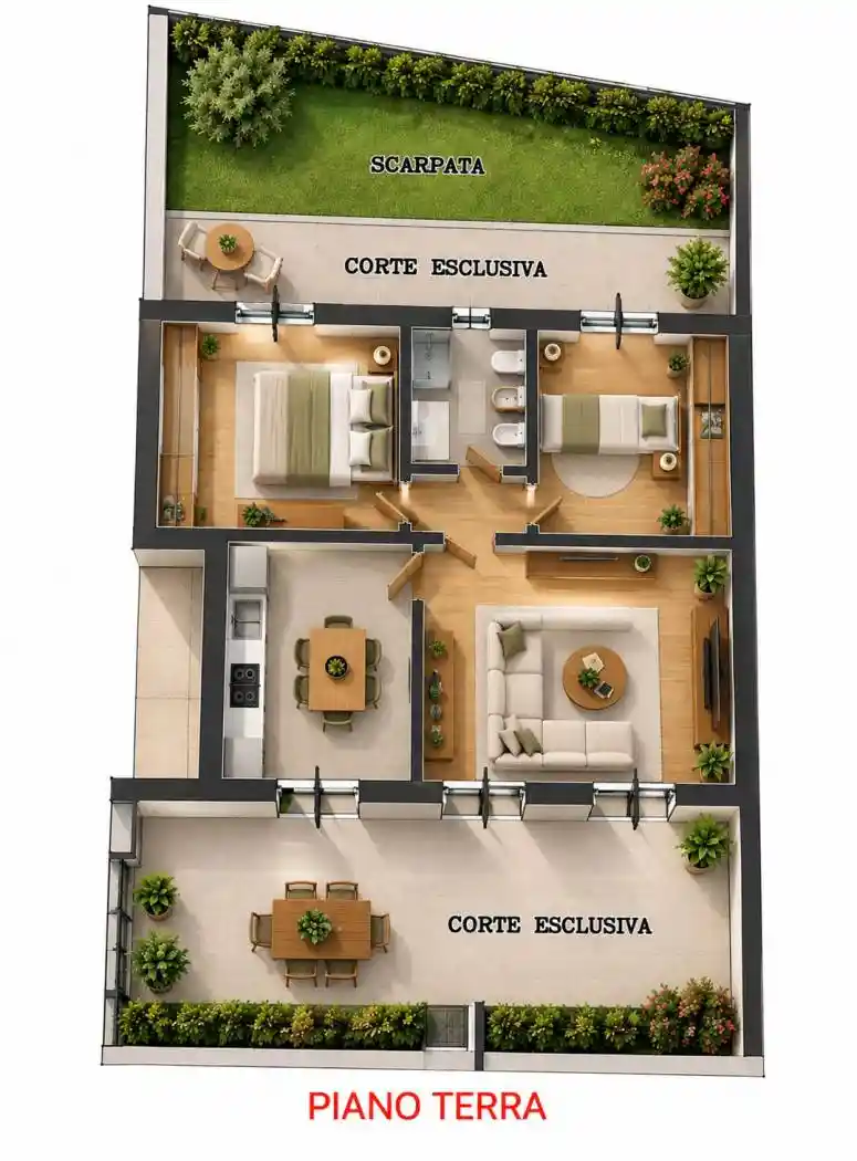 Appartamento in vendita a Botticino