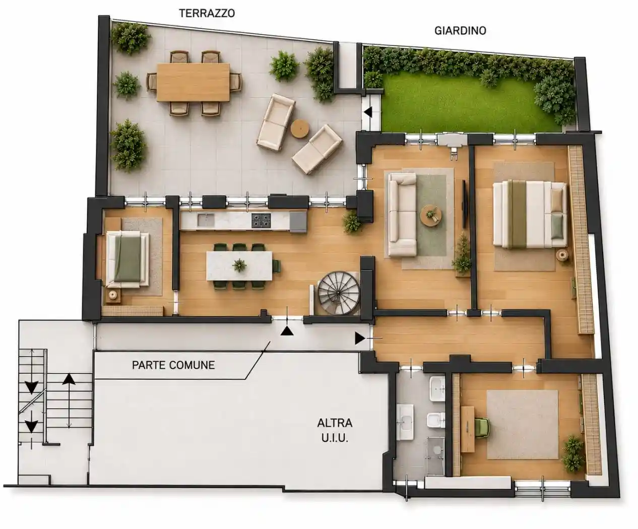 Appartamento in vendita a Milano