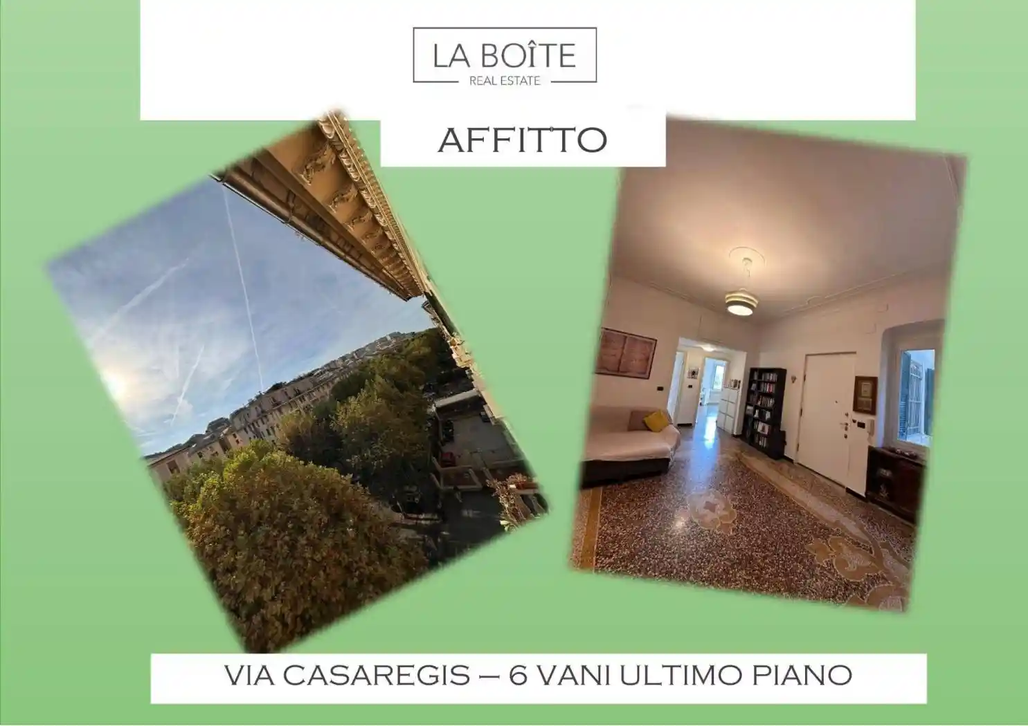 Appartamento in affitto a Genova