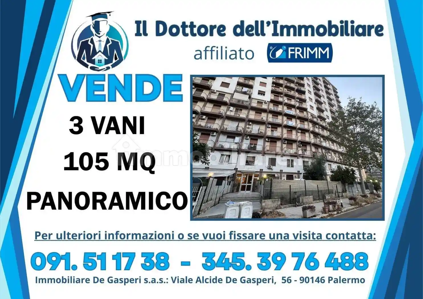 Appartamento in vendita a Palermo