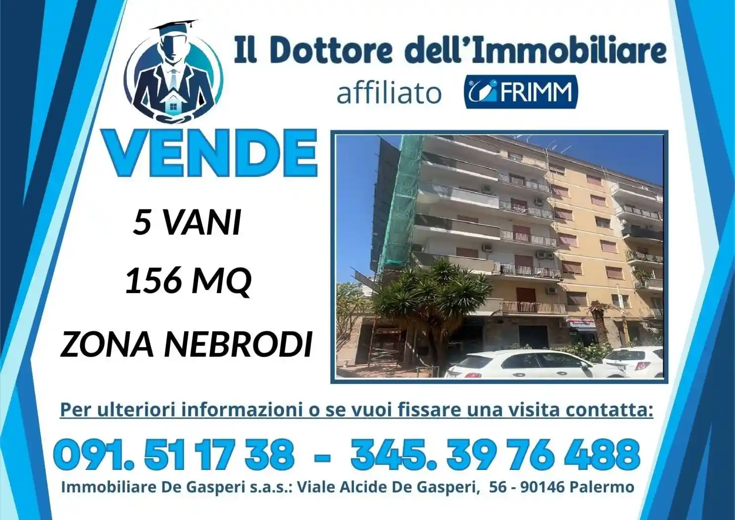 Appartamento in vendita a Palermo