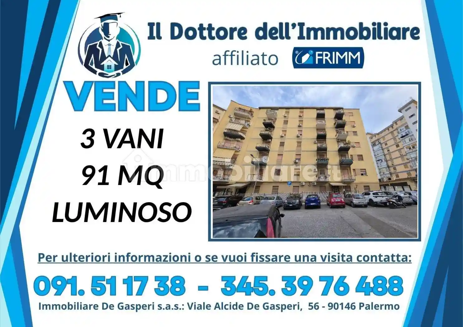 Appartamento in vendita a Palermo