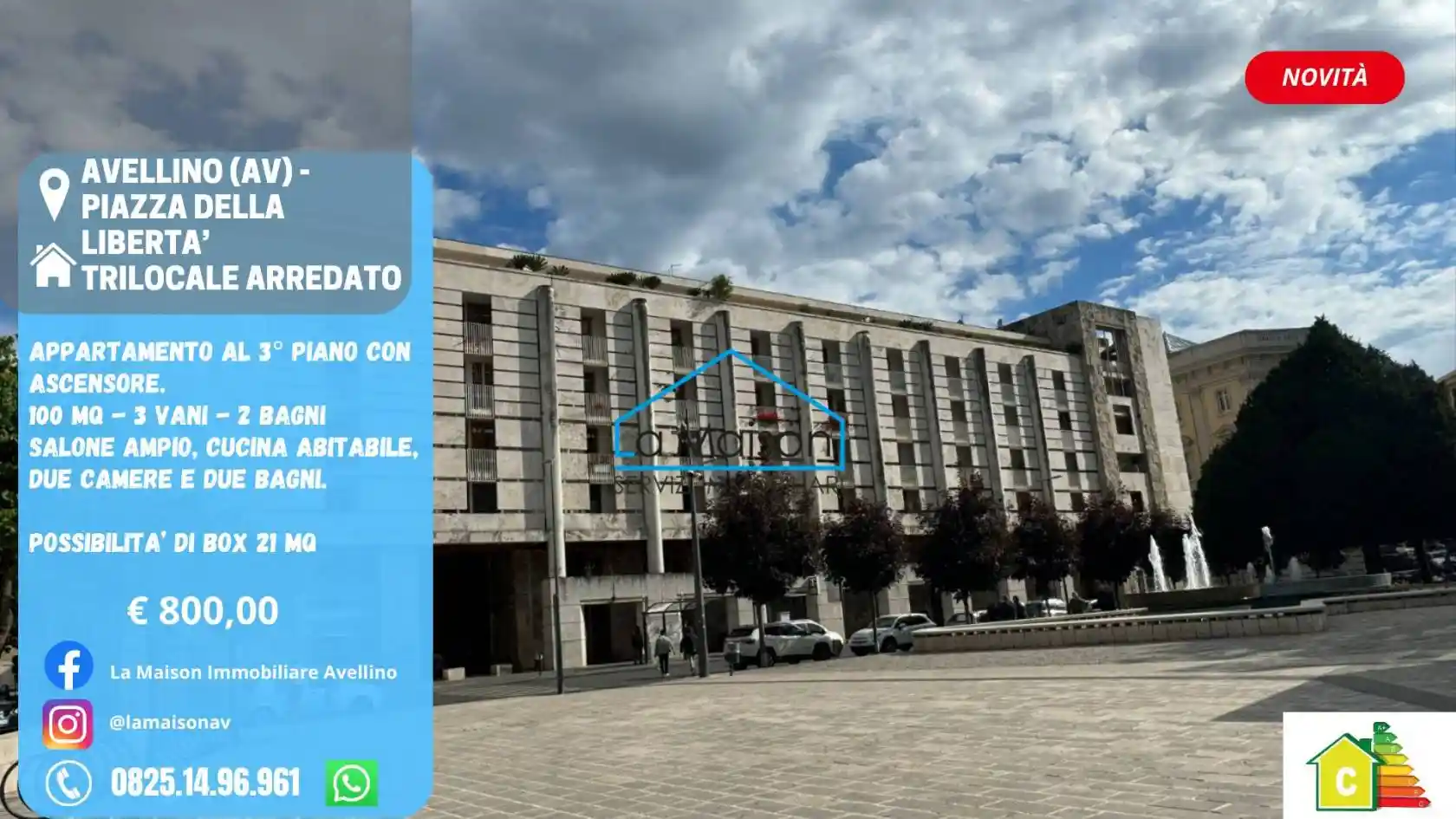 Appartamento in affitto a Avellino