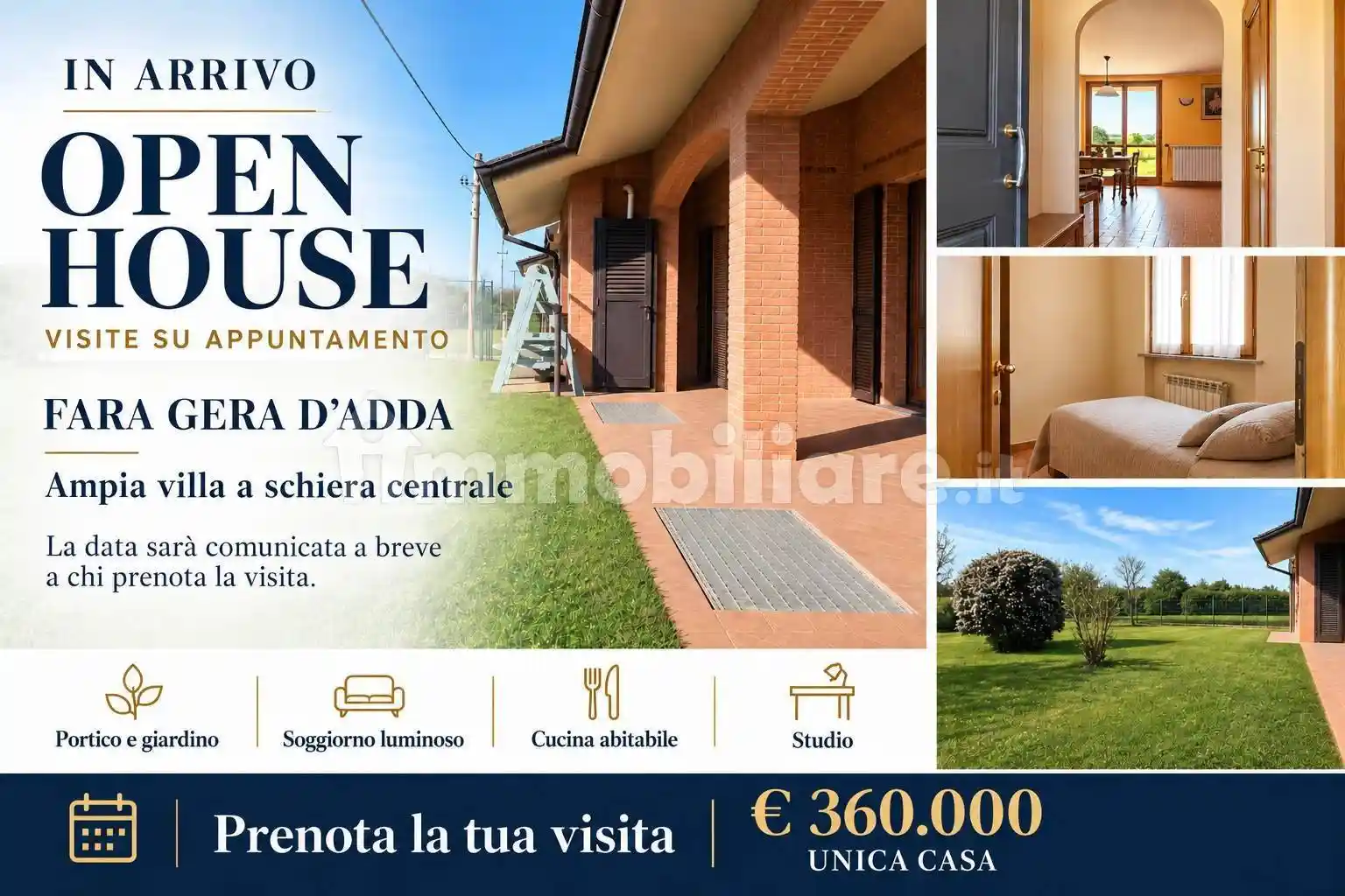 Villetta a schiera in vendita a Fara Gera d'Adda