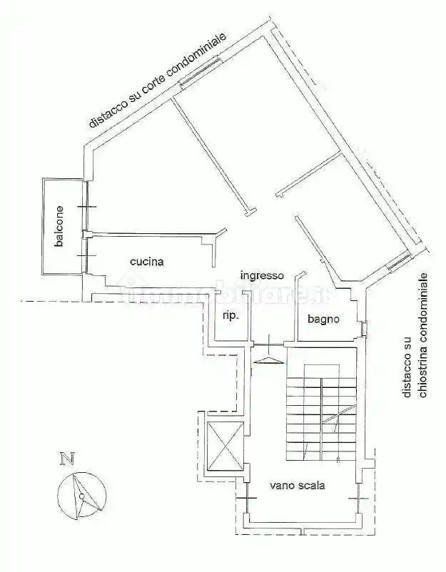 Appartamento in vendita a Roma