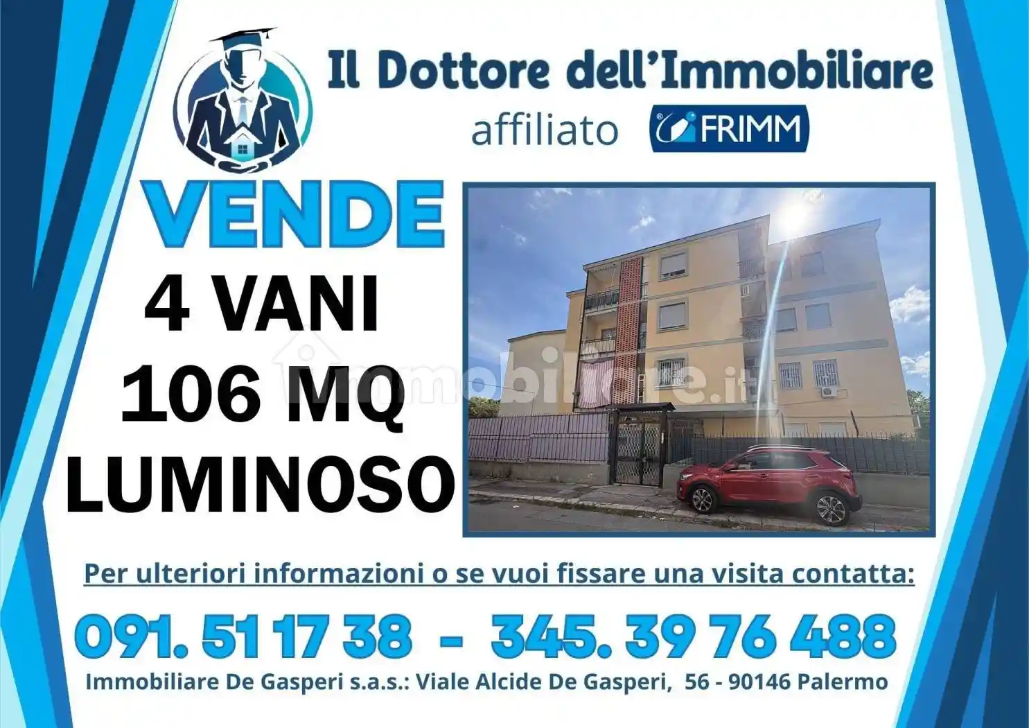 Appartamento in vendita a Palermo
