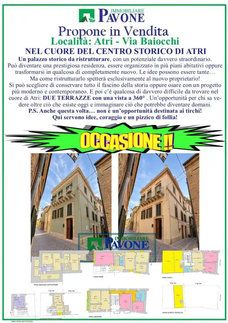 Palazzo - Edificio in vendita a Atri