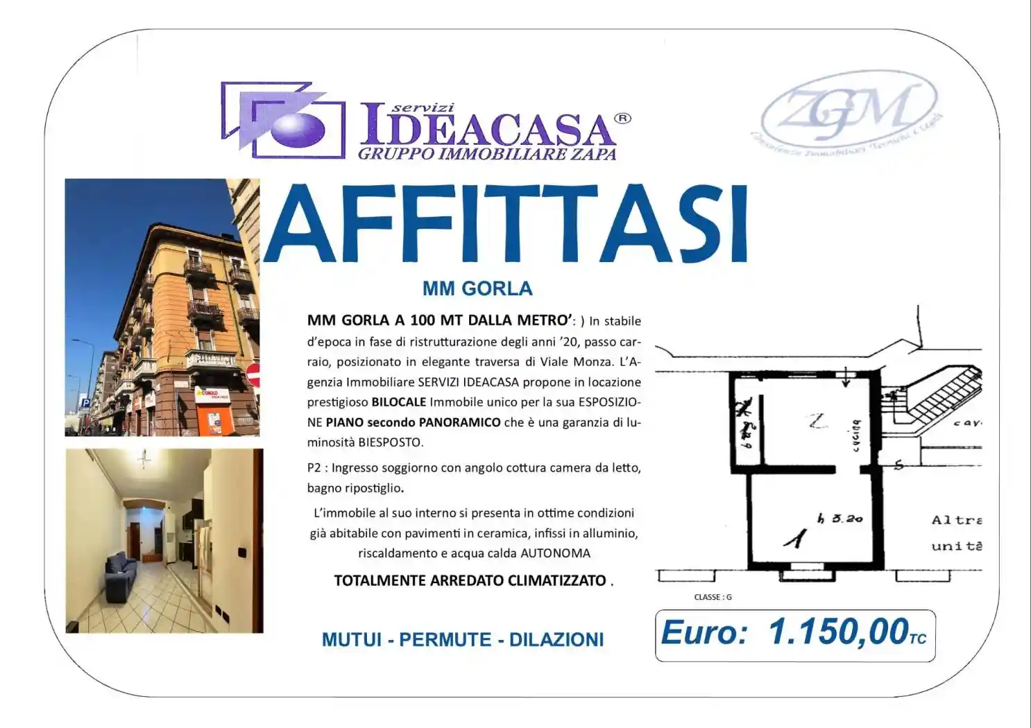 Appartamento in affitto a Milano