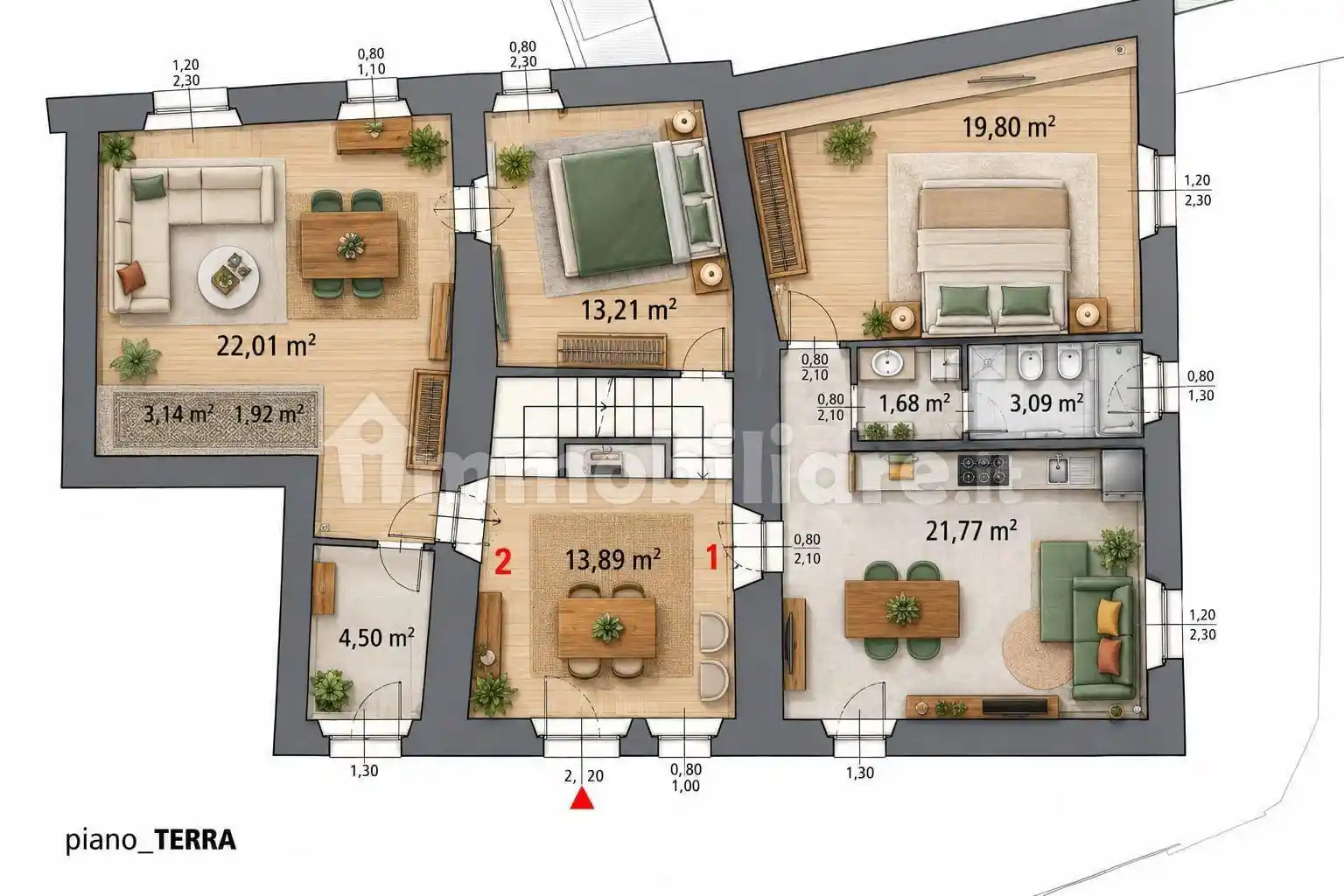Appartamento in vendita a Gemmano