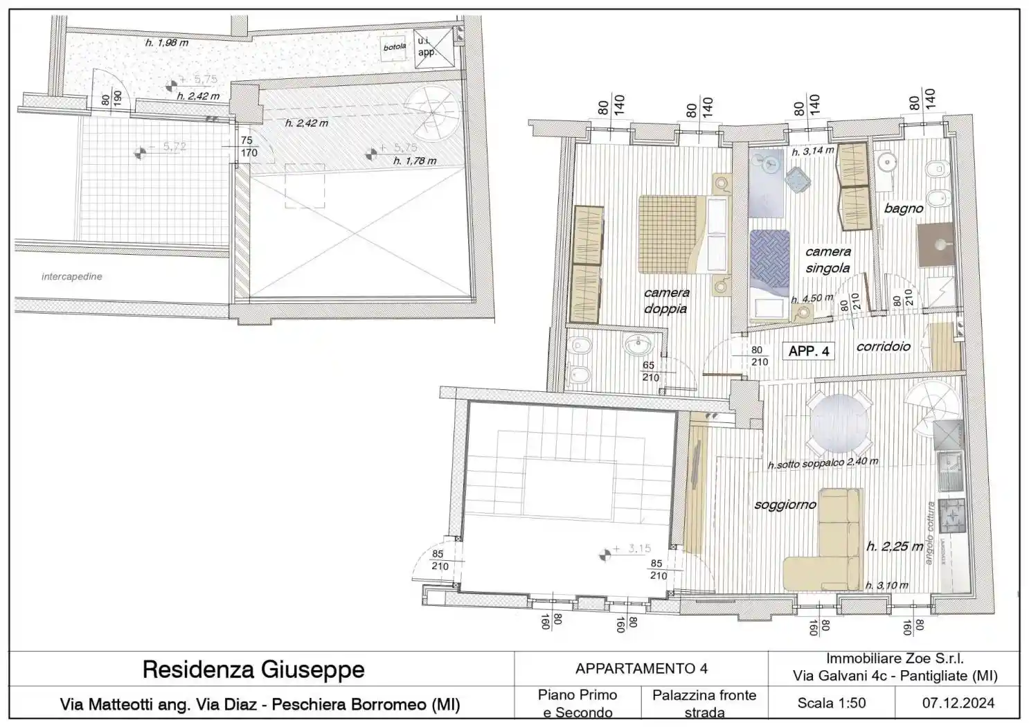 Appartamento in vendita a Peschiera Borromeo