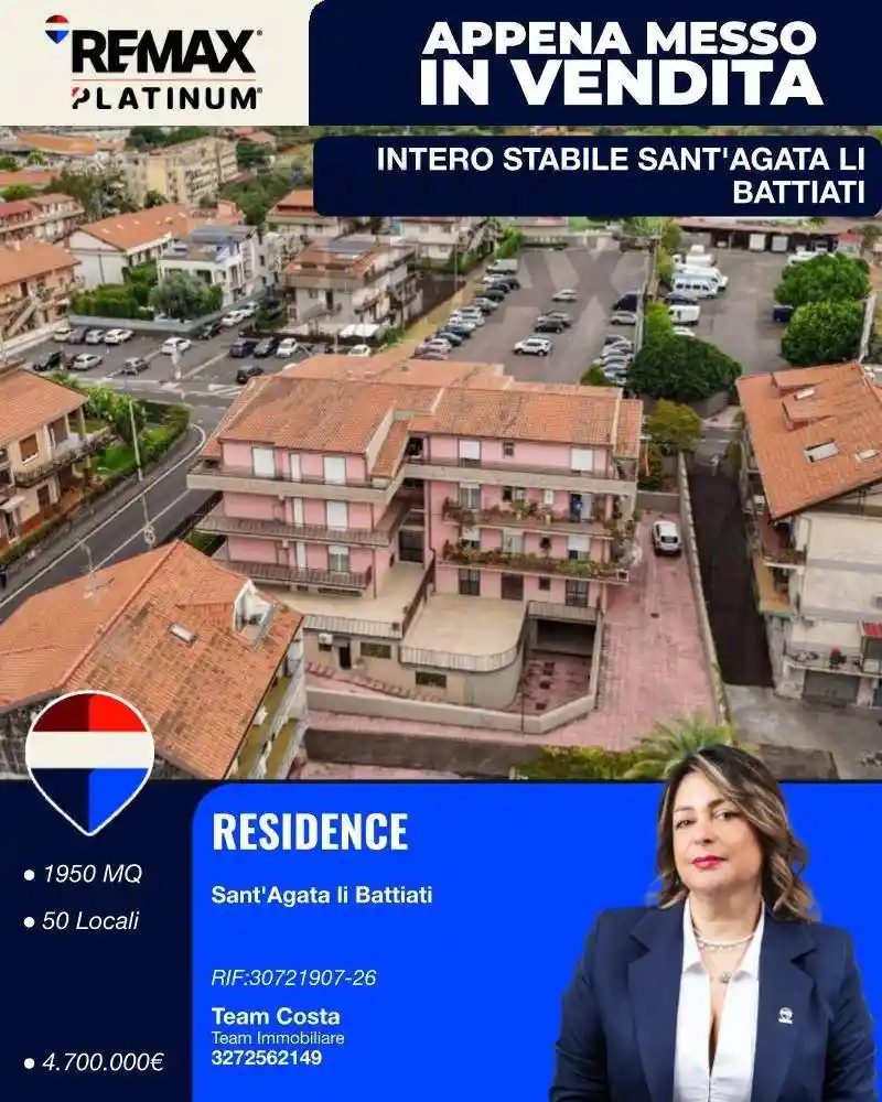 Palazzo - Edificio in vendita a Sant'Agata li Battiati