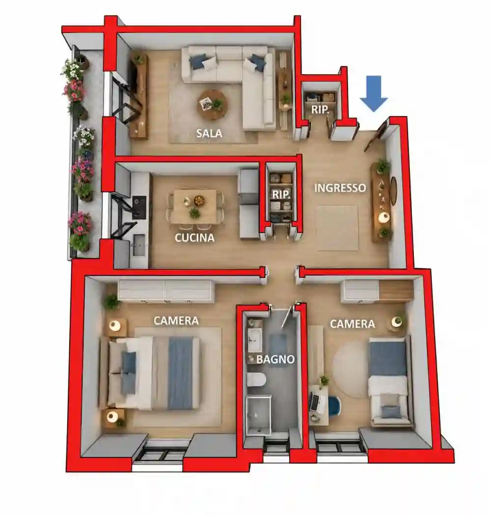 Appartamento - foto 2