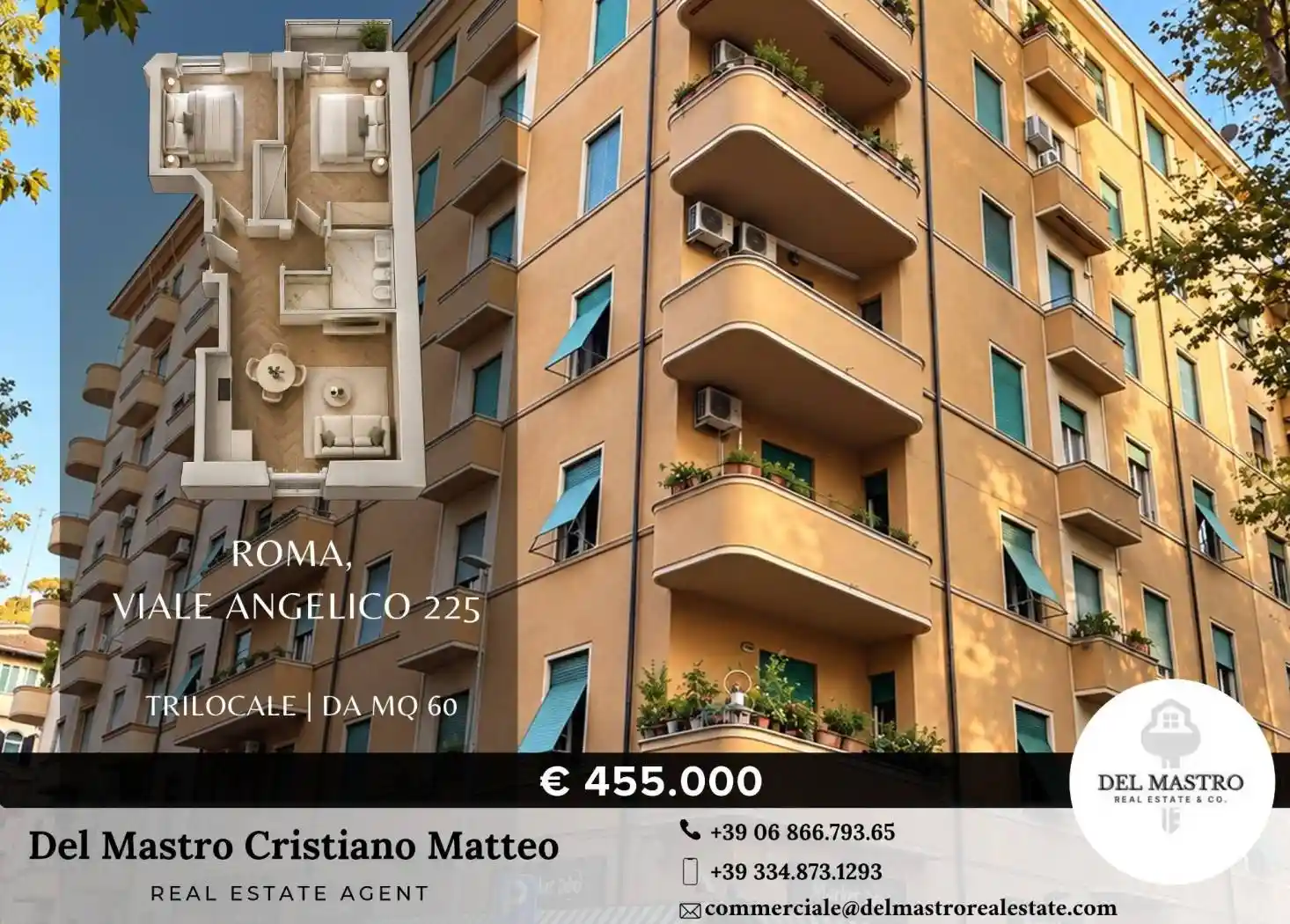 Appartamento in vendita a Roma