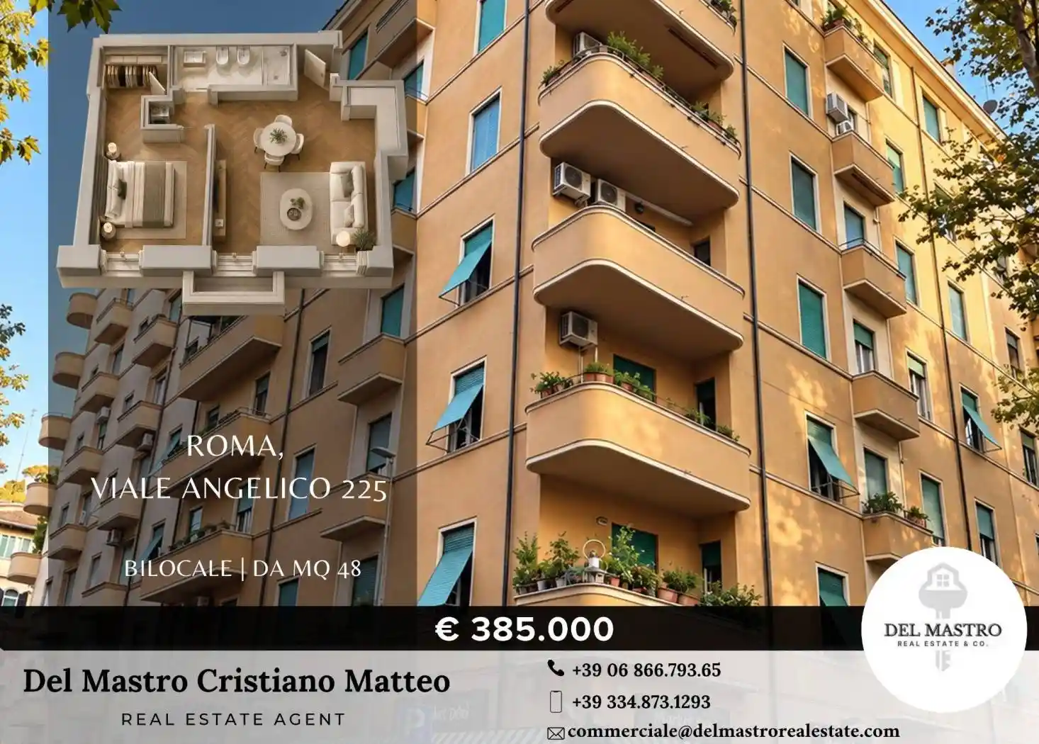 Appartamento in vendita a Roma