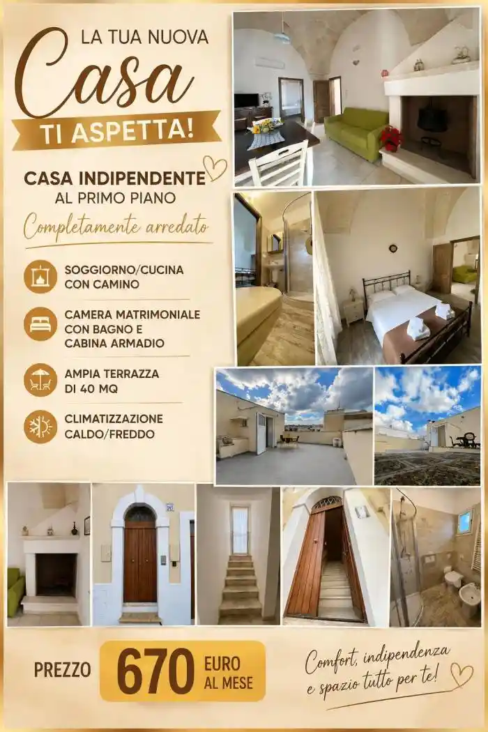 Appartamento in affitto a Fasano
