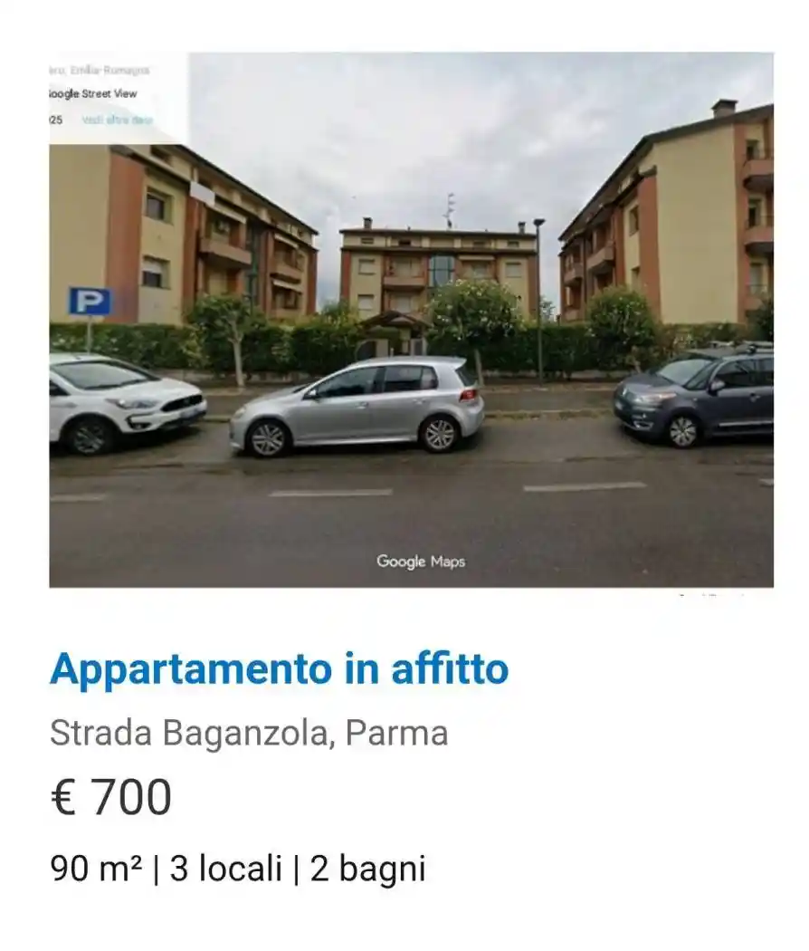 Appartamento in affitto a Parma