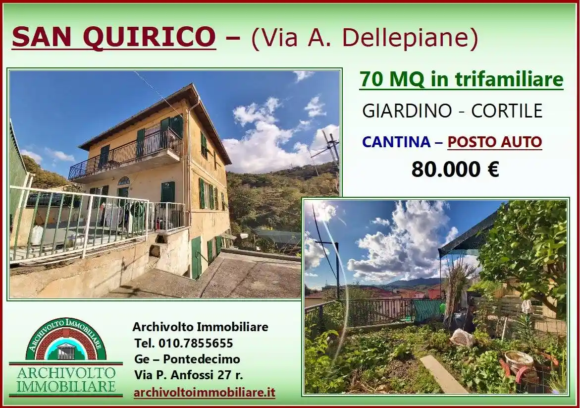 Appartamento in vendita a Genova