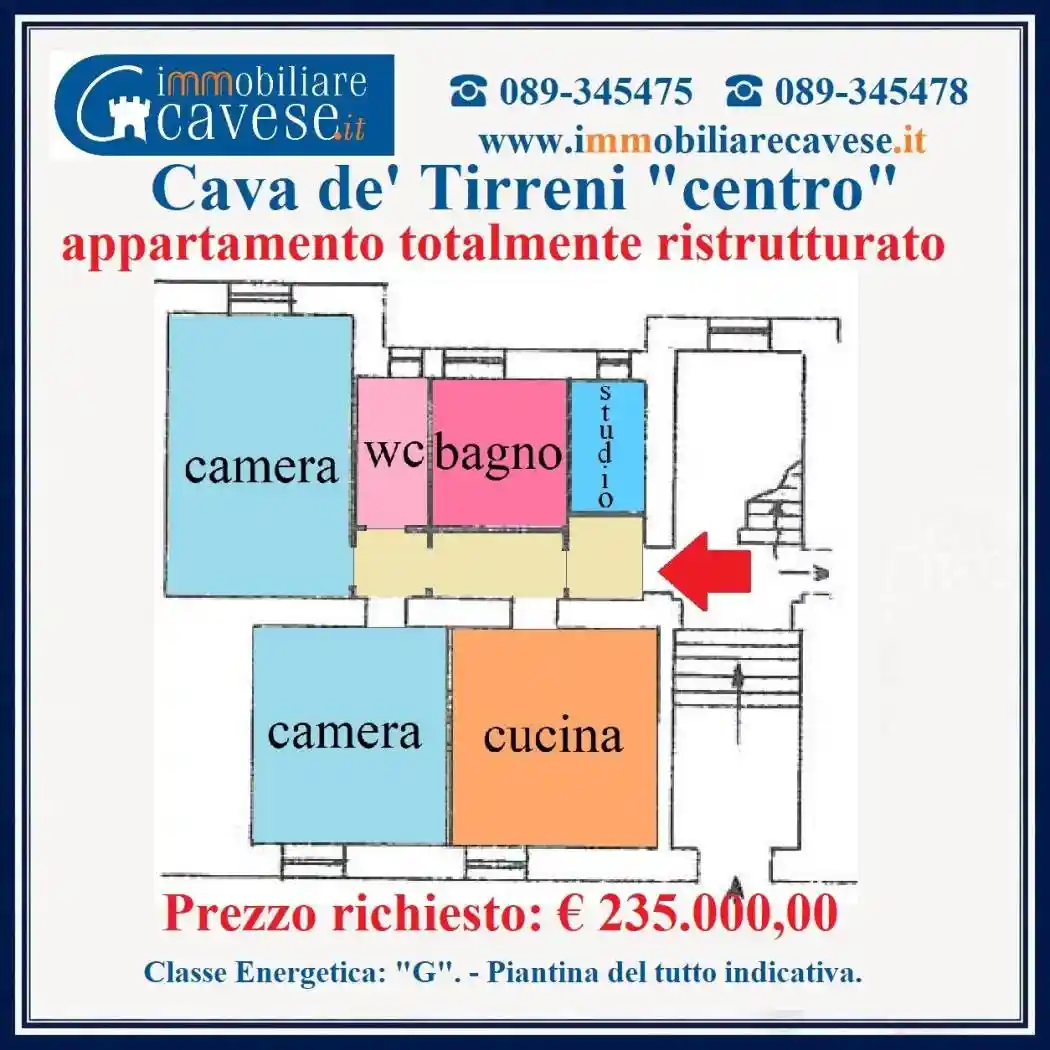 Appartamento in vendita a Cava de' Tirreni