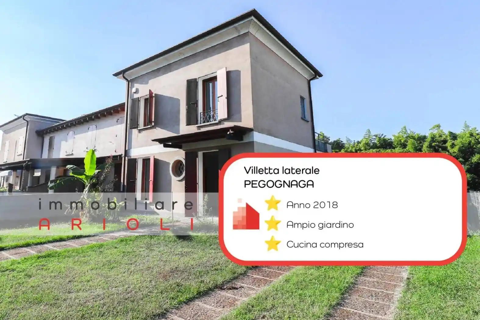 Villa in vendita a Pegognaga