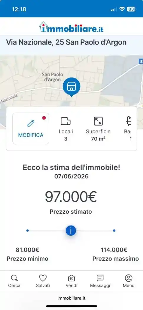 Appartamento in vendita a San Paolo d'Argon