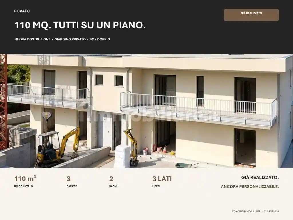 Appartamento in vendita a Rovato