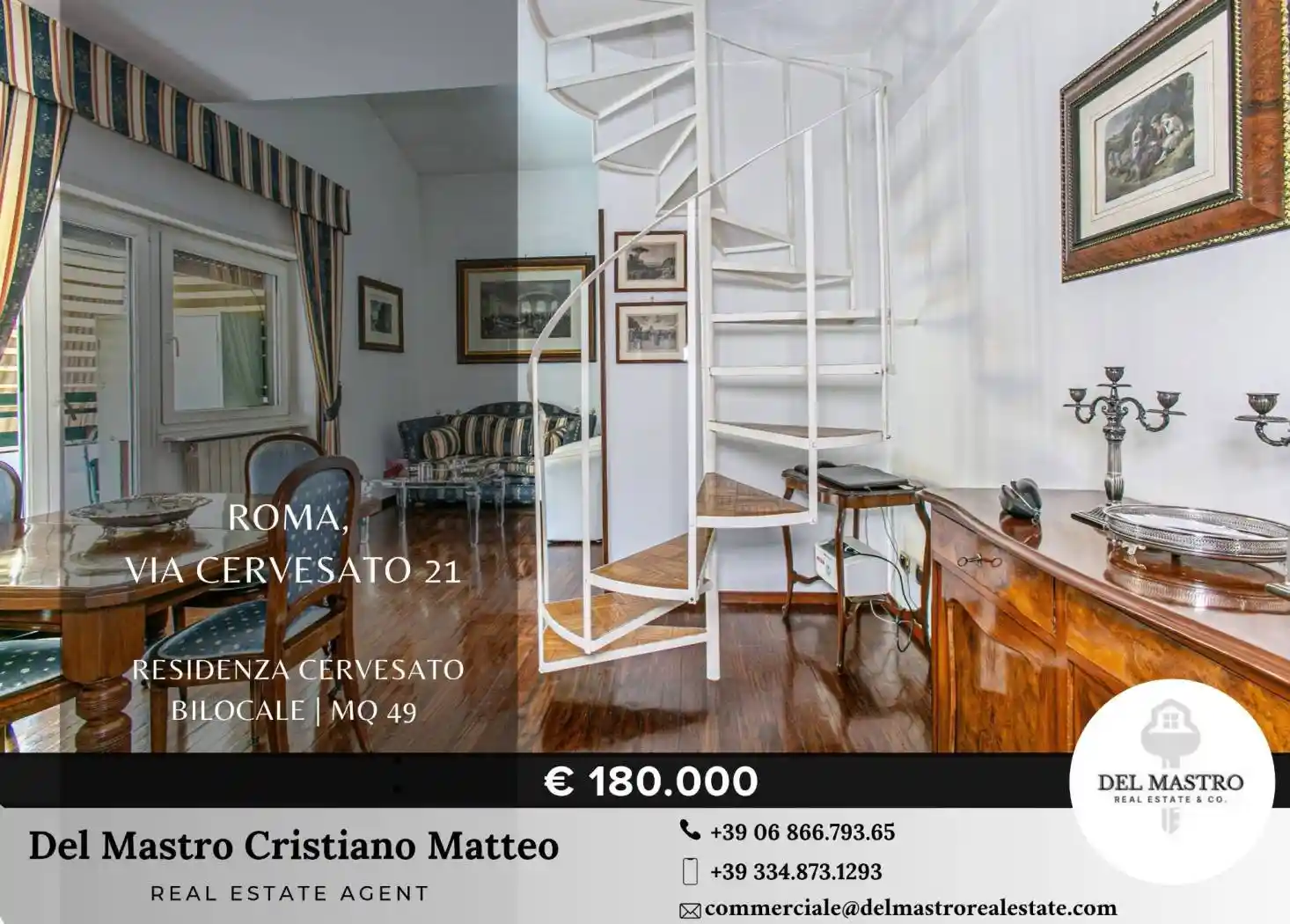Appartamento in vendita a Roma