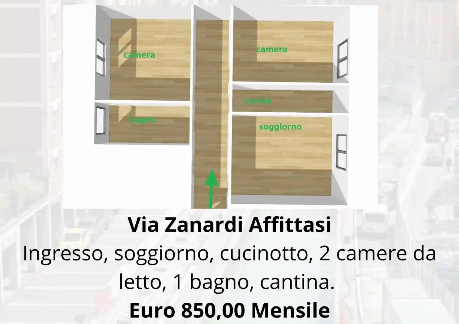 Appartamento in affitto a Bologna