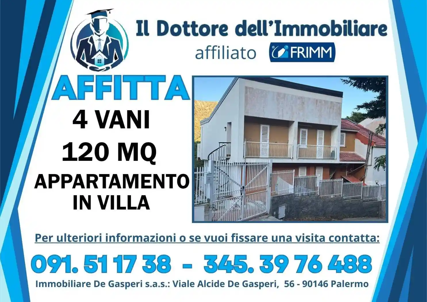 Appartamento in affitto a Palermo