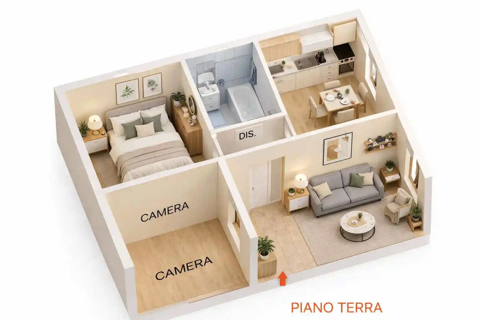 Appartamento in vendita a Leno