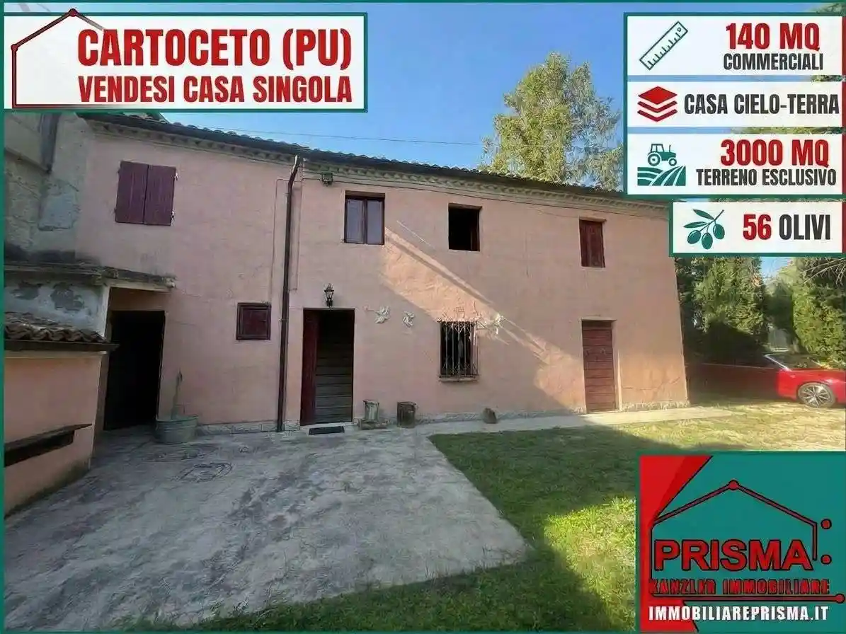 Appartamento in vendita a Cartoceto