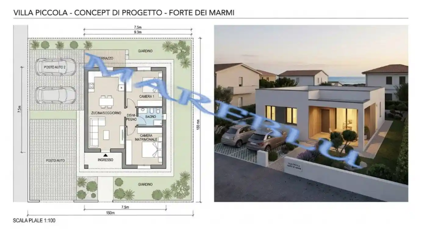 Villa in vendita a Forte dei Marmi