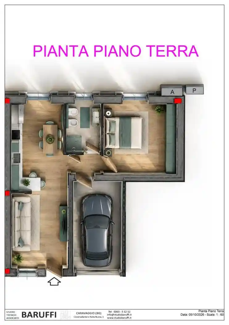 Villa in vendita a Calvenzano