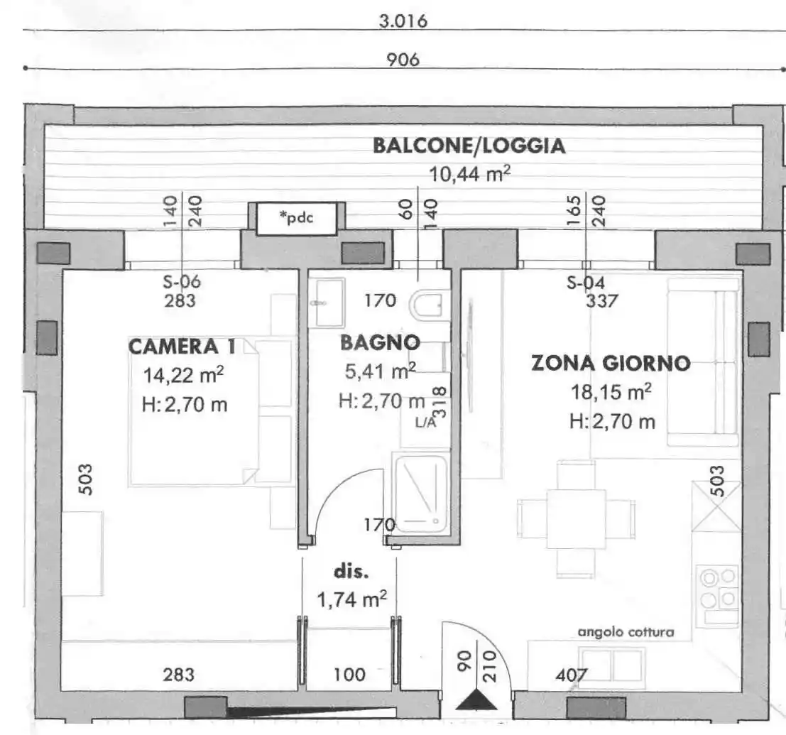 Appartamento in vendita a Marcon