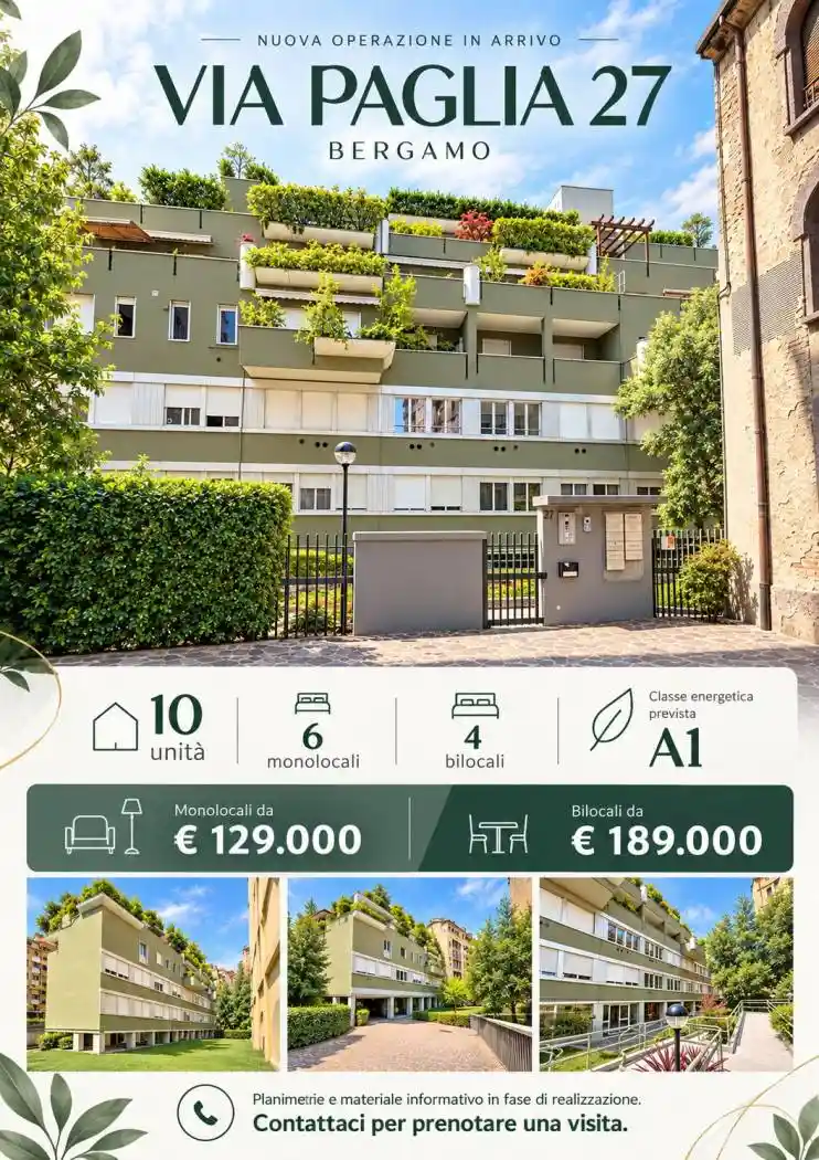 Appartamento in vendita a Bergamo
