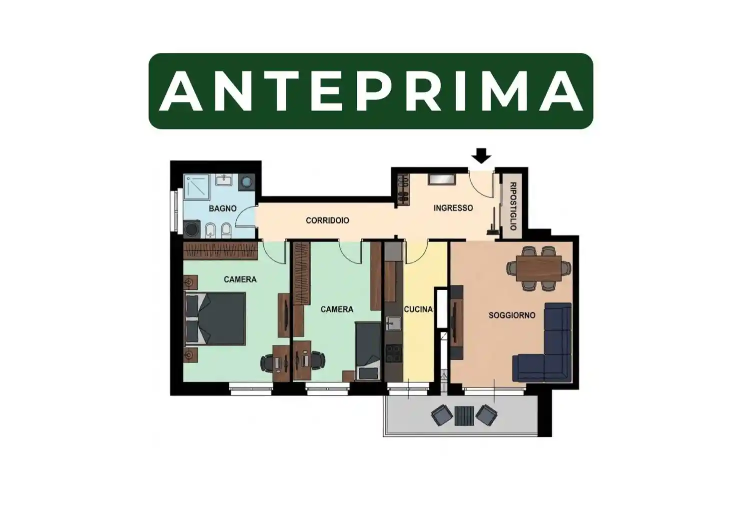 Appartamento in vendita a Bresso