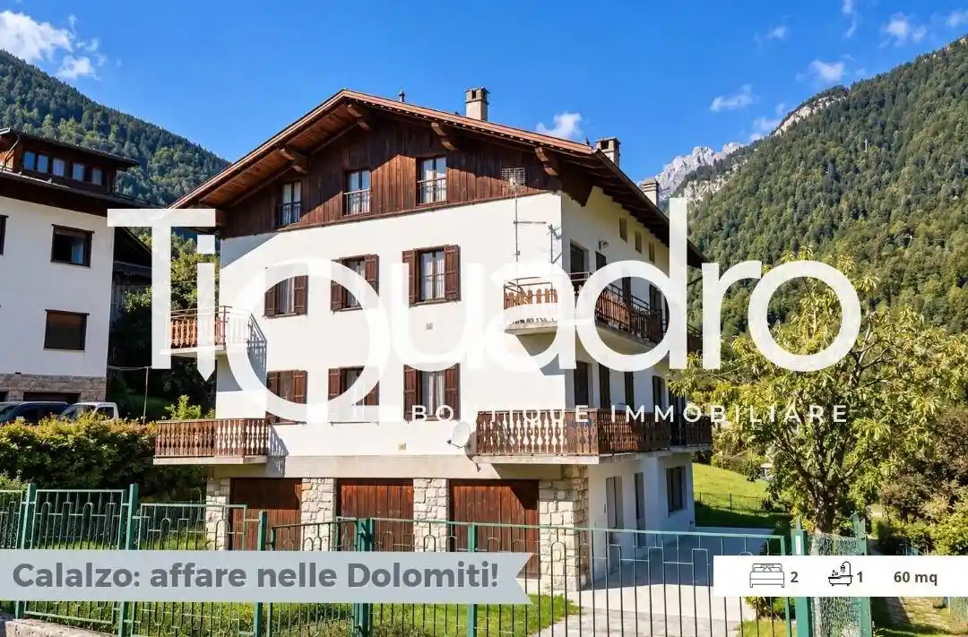 Appartamento in vendita a Calalzo di Cadore