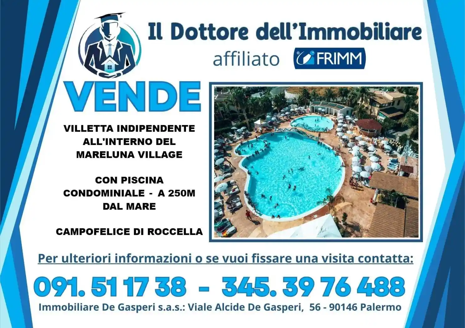 Villa in vendita a Campofelice di Roccella